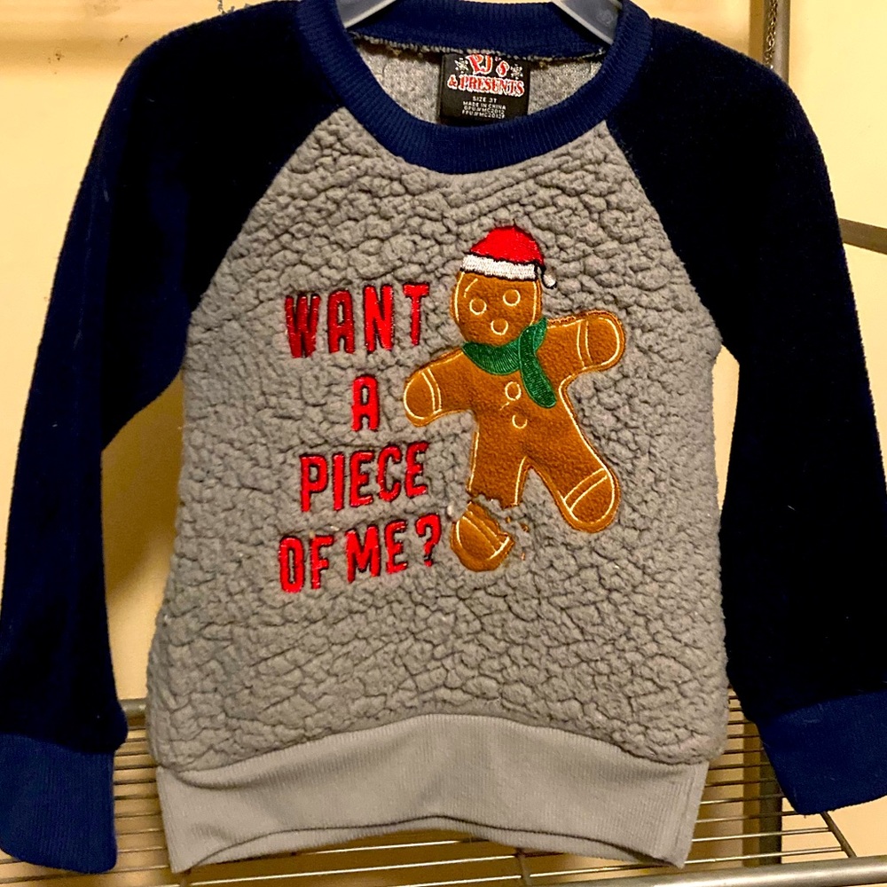 PJs & Presents boys 3T pj shirt